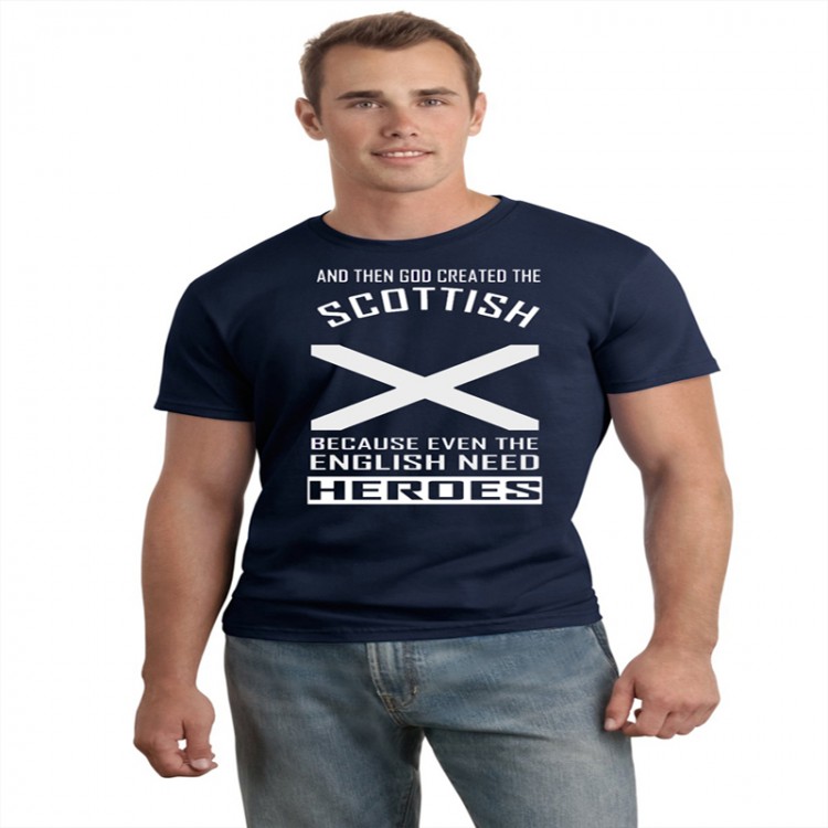 thumbnail image 2 of Scotland Heritage T-Shirt – Scottish Pride Tee – 100% Cotton – Men's S-5XL – Silk Road Tees 2 of 6