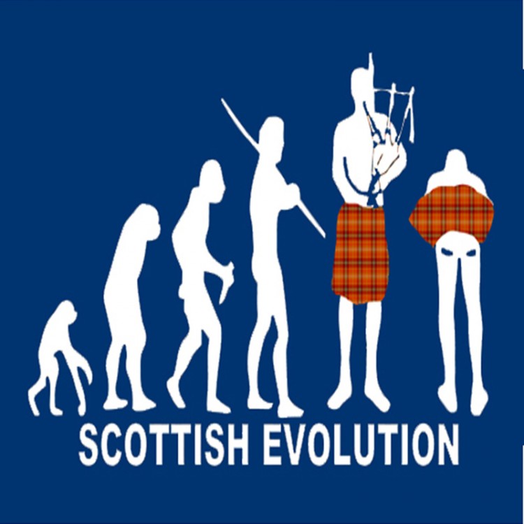 Scottish Evolution T Shirt